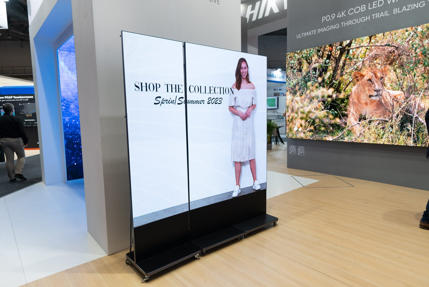 Wie können Großmonitore und LED-Wände auf Messen zur Markenstärkung beitragen?