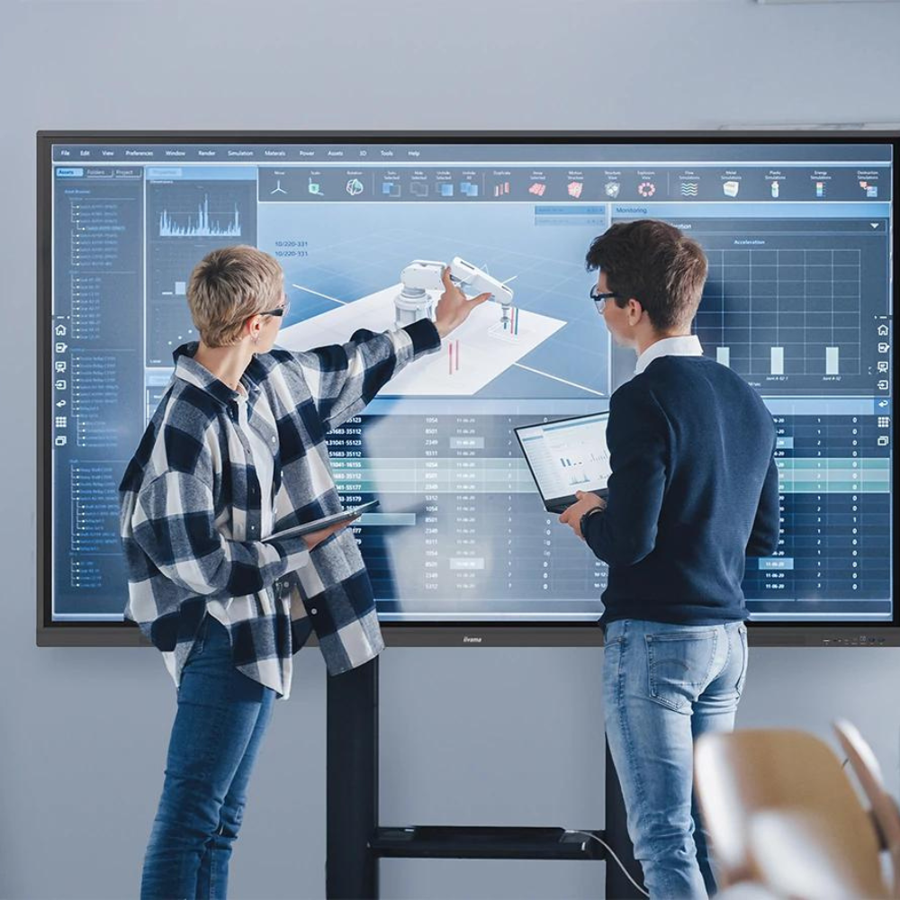 Großmonitore IIYAMA + Zubehör