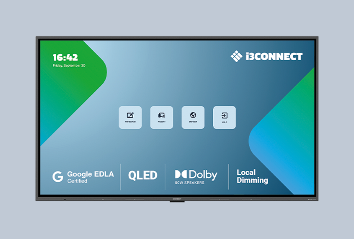 i3CONNECT Aspen 4 interaktives 4K-Touch-Display (55" bis 98") – Ansicht 4