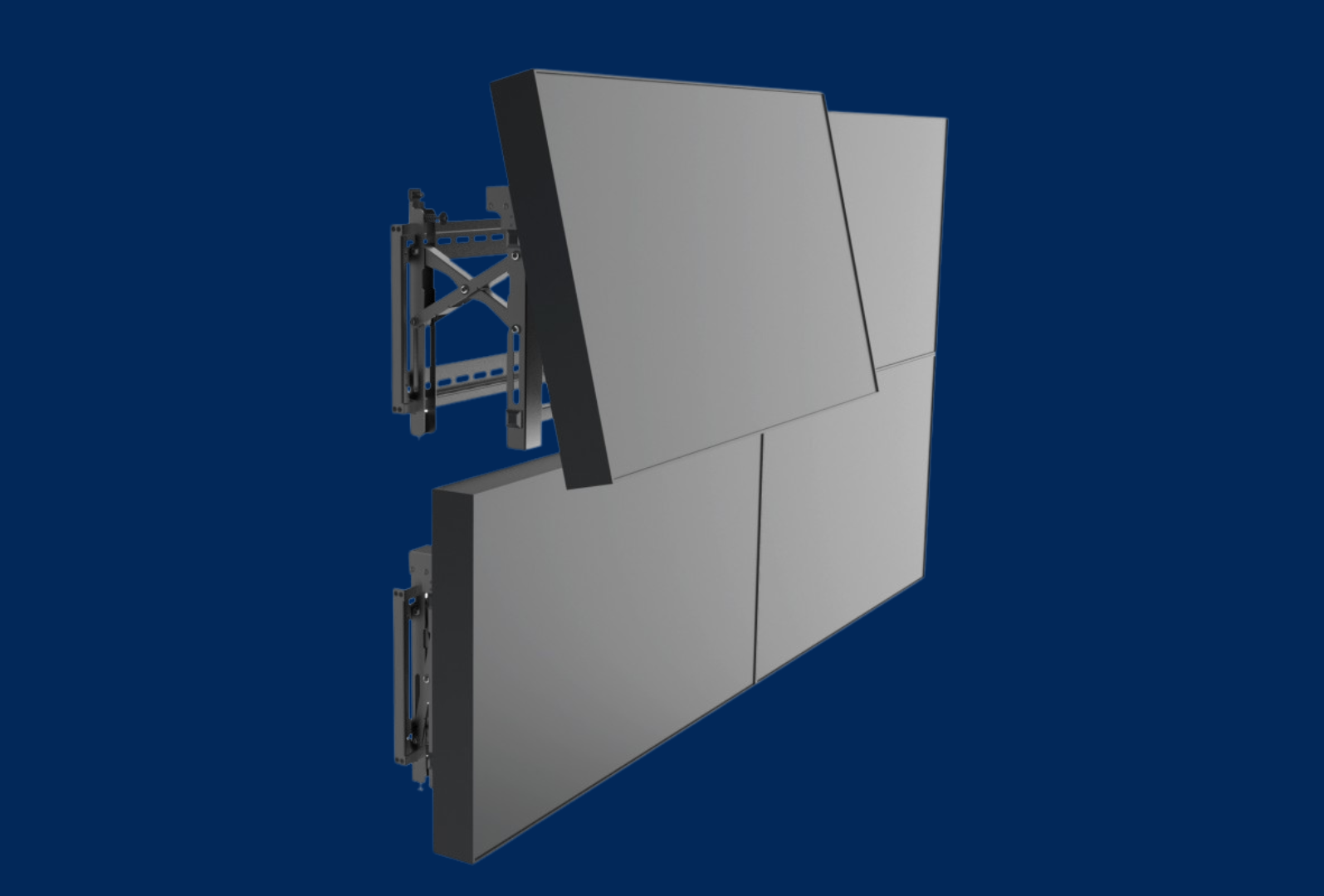 reflecta PLANO Video Wall 70-6040 mit Pop-Out Funktion