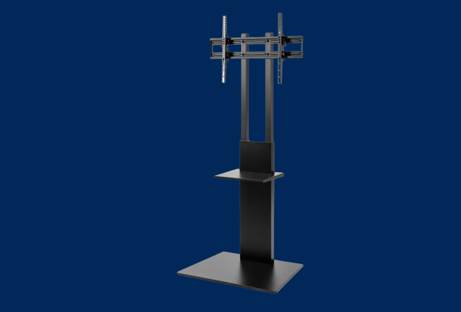 reflecta TV Stand Elegant 70S mit extra Ablage ; schwarze Optik