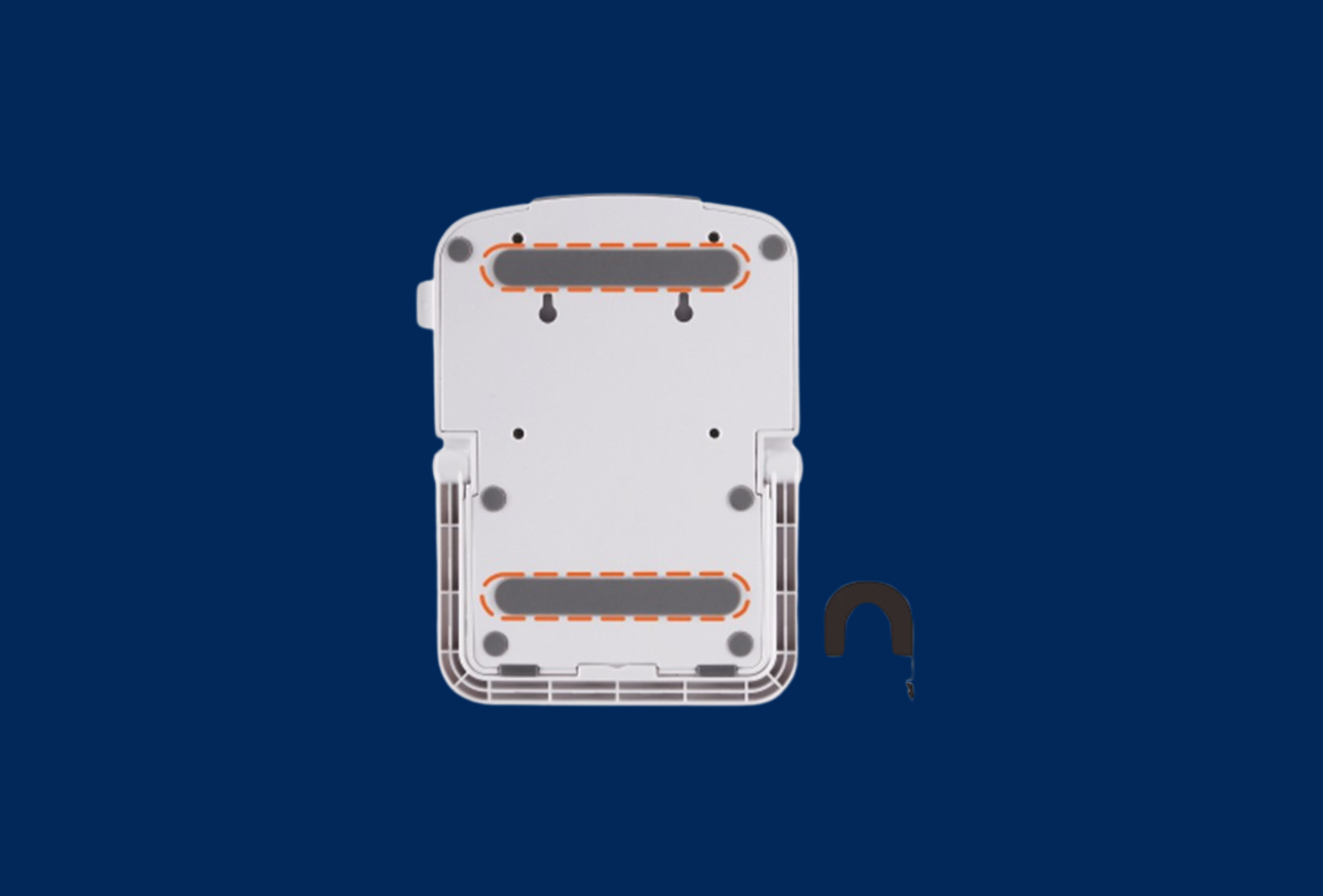 reflecta TABULA Magnetic II; 4-in-1 fixing