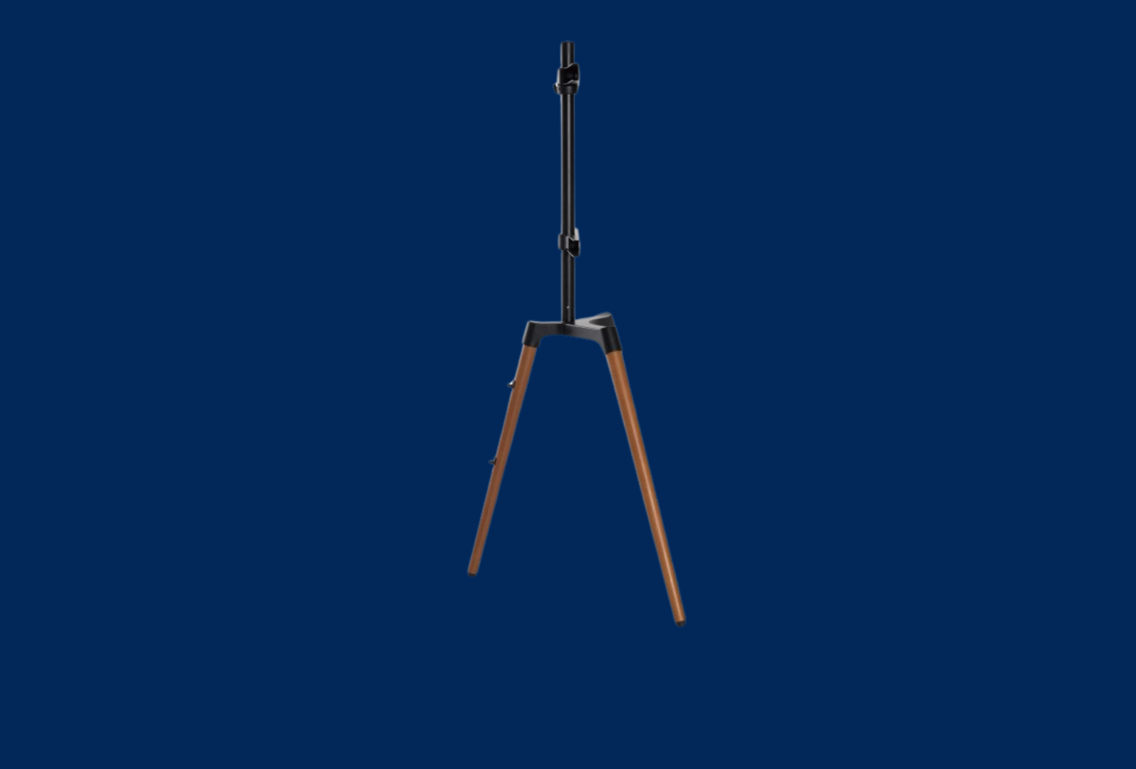 reflecta TV Stand Elegant 65W; Dreibein ;mit Walnuss Optik