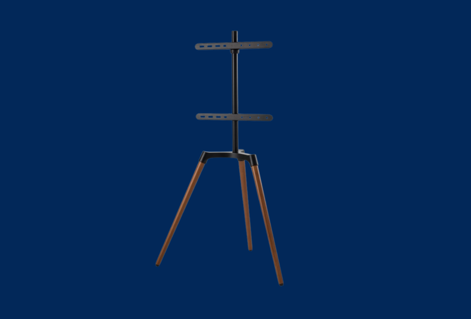 reflecta TV Stand Elegant 65W; Dreibein ;mit Walnuss Optik