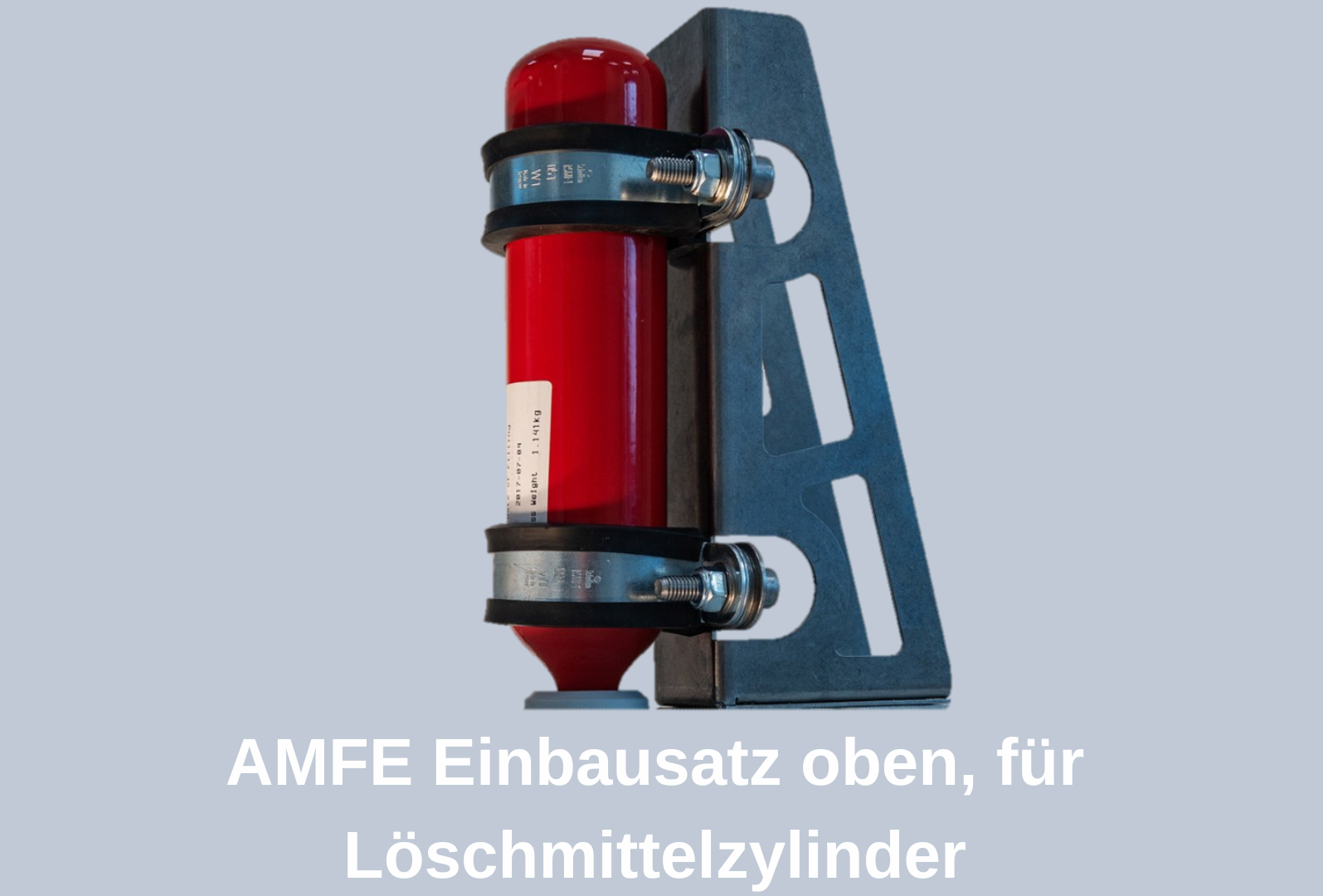 AMFE Einbausatz oben, für Löschmittelzylinder S0 bis S2