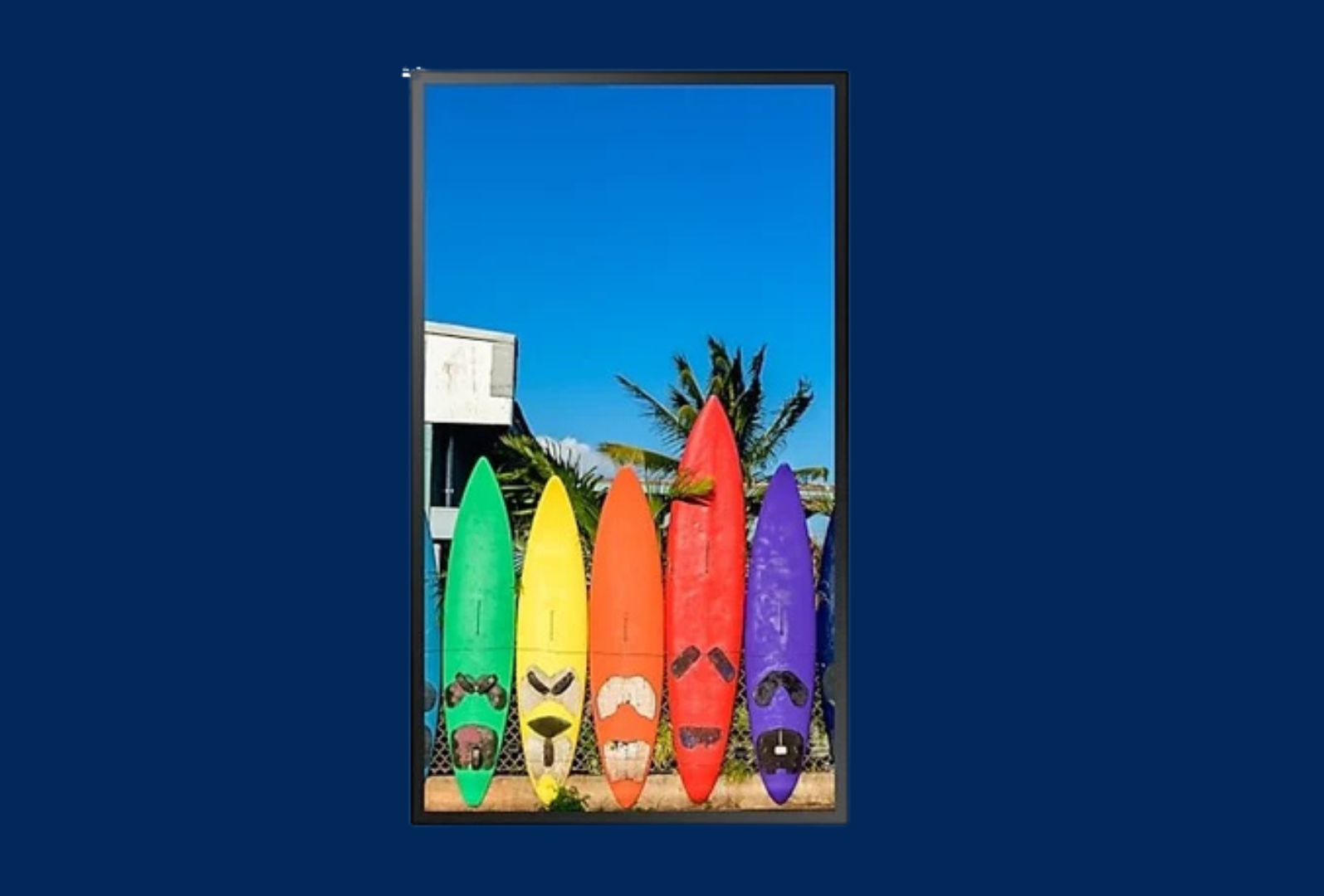Schaufenster Monitor Samsung OM55B