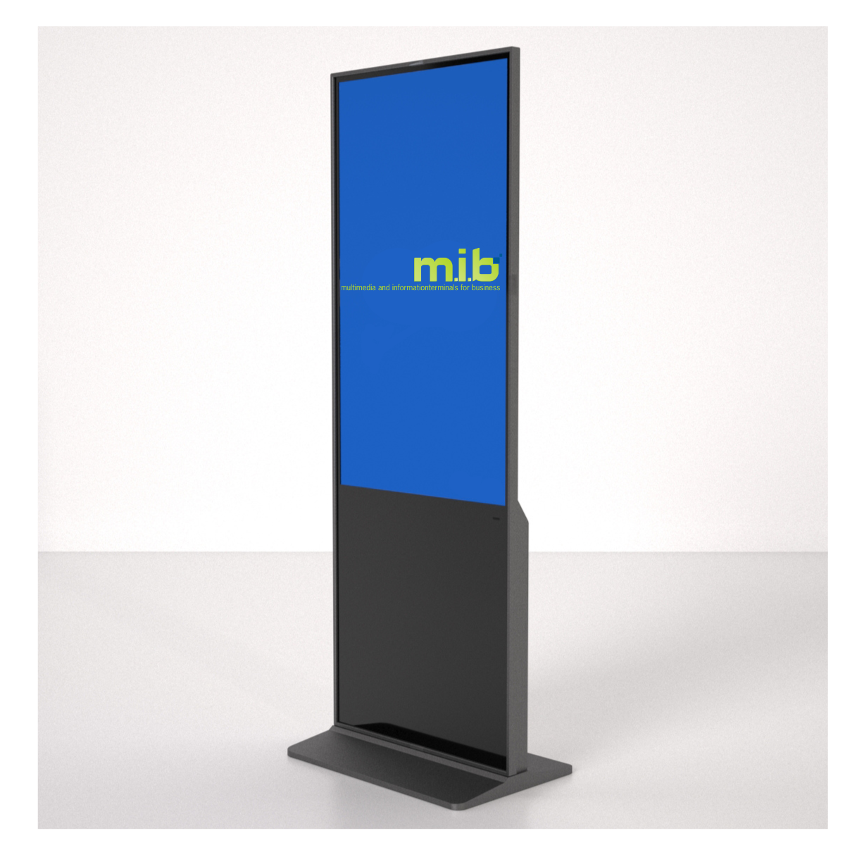 Digital-Signage Indoor Stele "S-Flat" Swedx