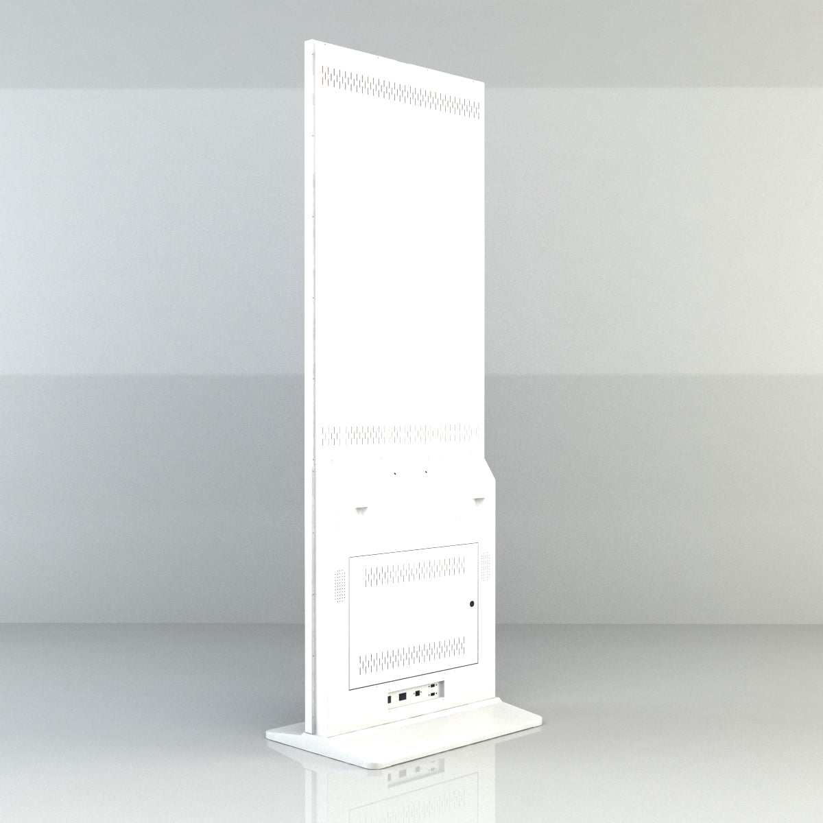 Digital-Signage Indoor Stele "S-Flat" Swedx