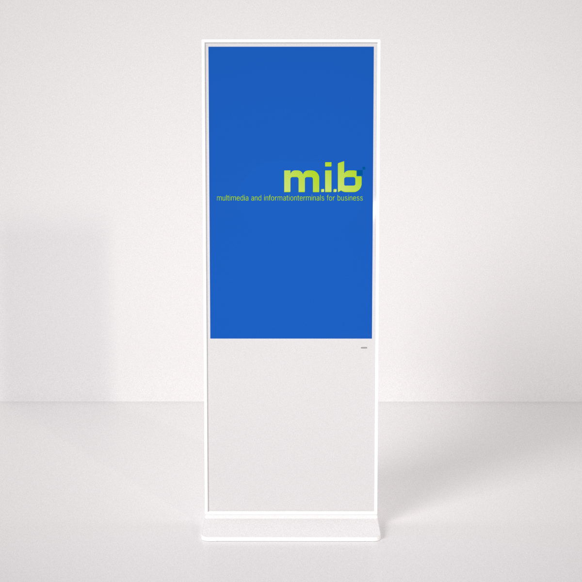 Digital-Signage Indoor Stele "S-Flat" Swedx
