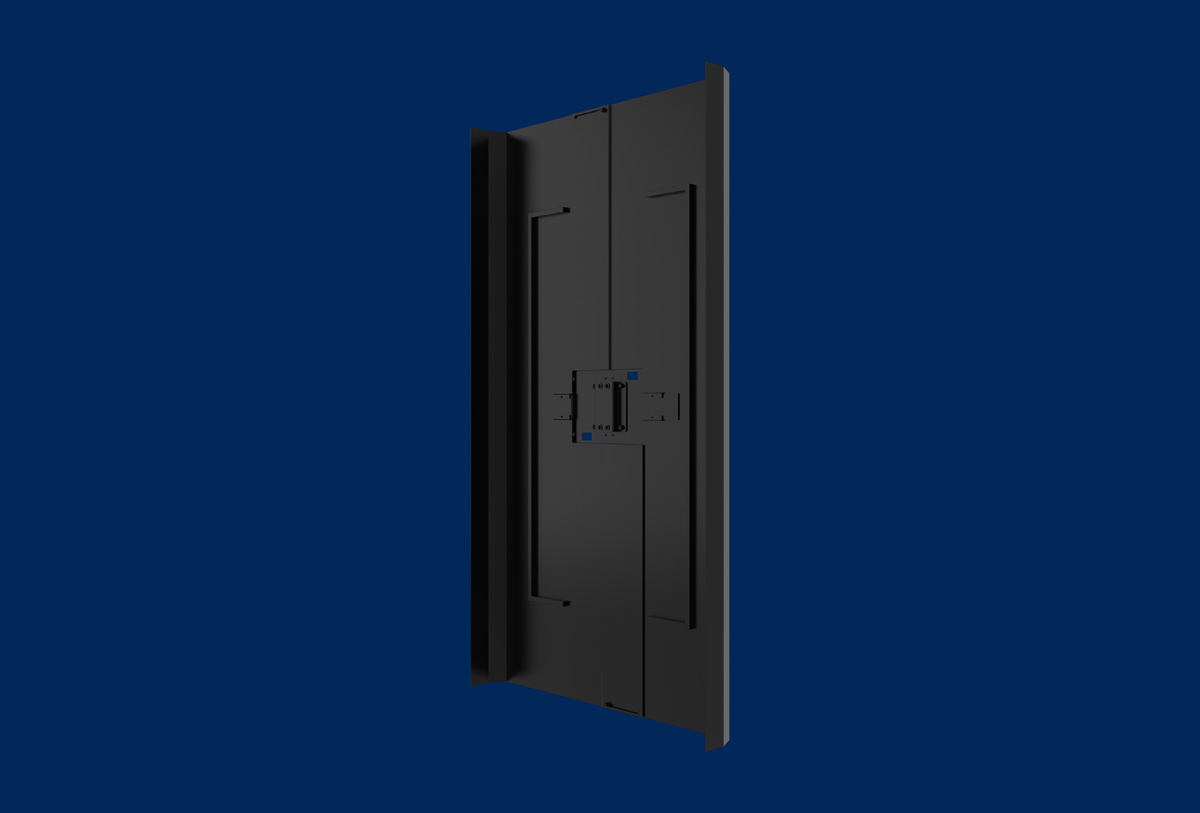 B-Tech Rueckwandabdeckung verstellbar 65 Zoll BT7901-65/B