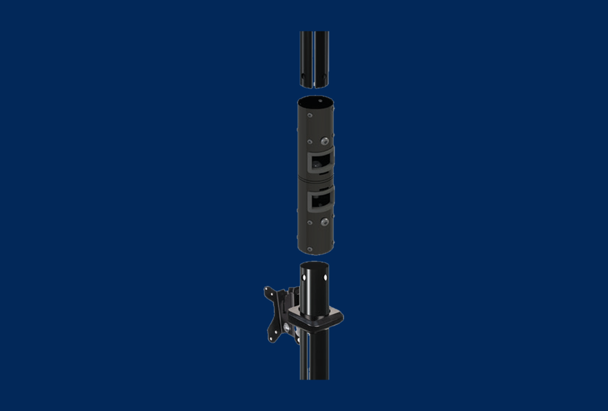 B-Tech System 2 Schwenkadapter für Ø50 mm-Rohre BT7852/B