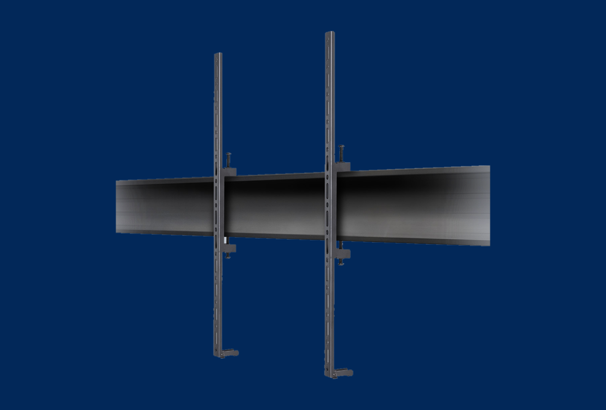 B-Tech System X VESA 600 Trägerarme-Paar BT8390-VESA600F/B