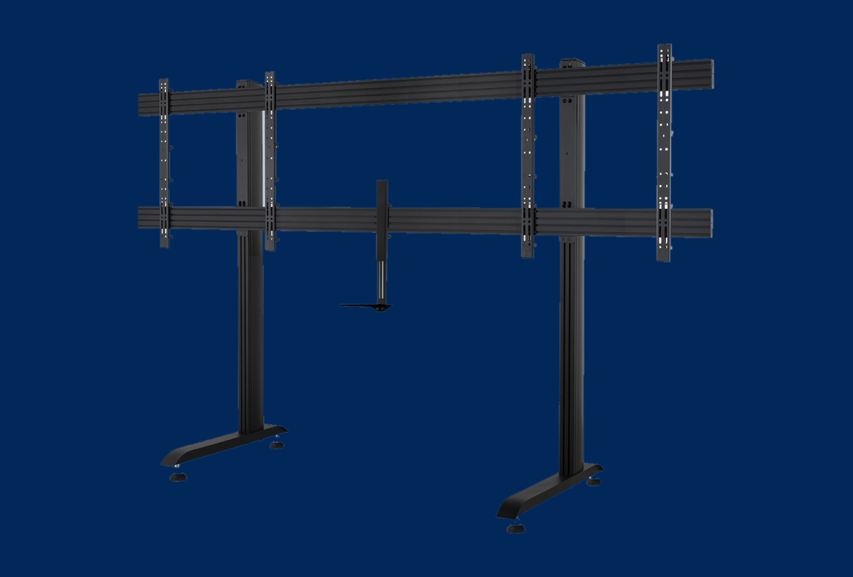 B-Tech System X XXL VC-Doppelbildschirm-Ständer BT8528/BS