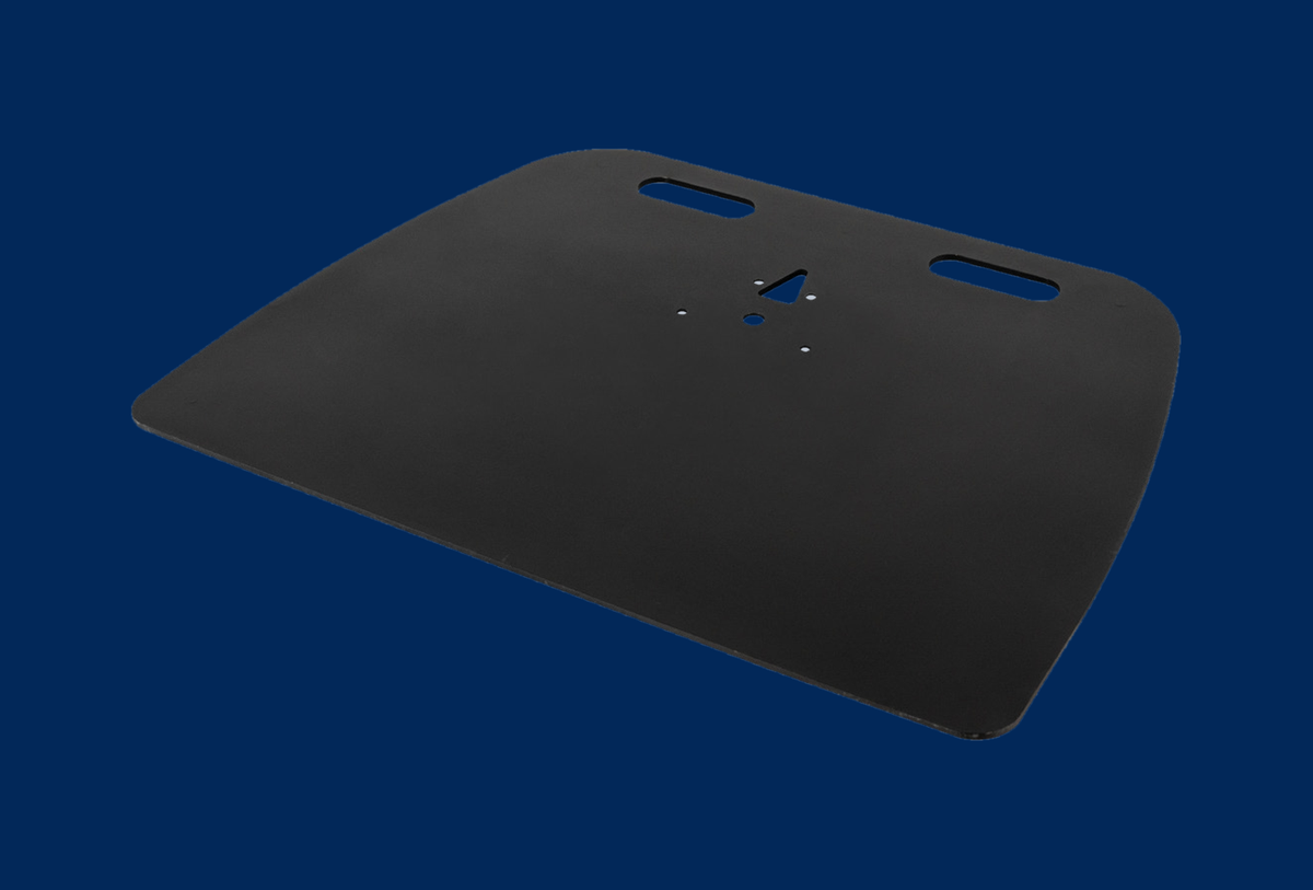 B-Tech System2 Bodenplatte schwarz BT4001/B V2