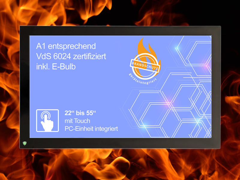 Brandschutzmonitor A1, VdS6024, Android