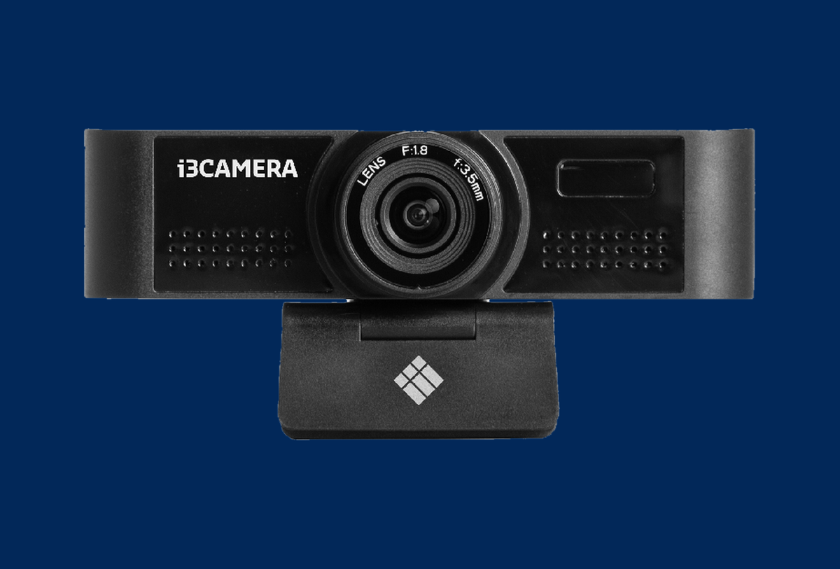 i3CONNECT i3CAMERA FHD F1201 Konferenzkamera – Ansicht dunkel
