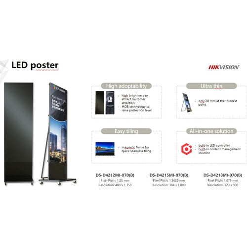 Hikvision LED-Poster 2,5 mm
