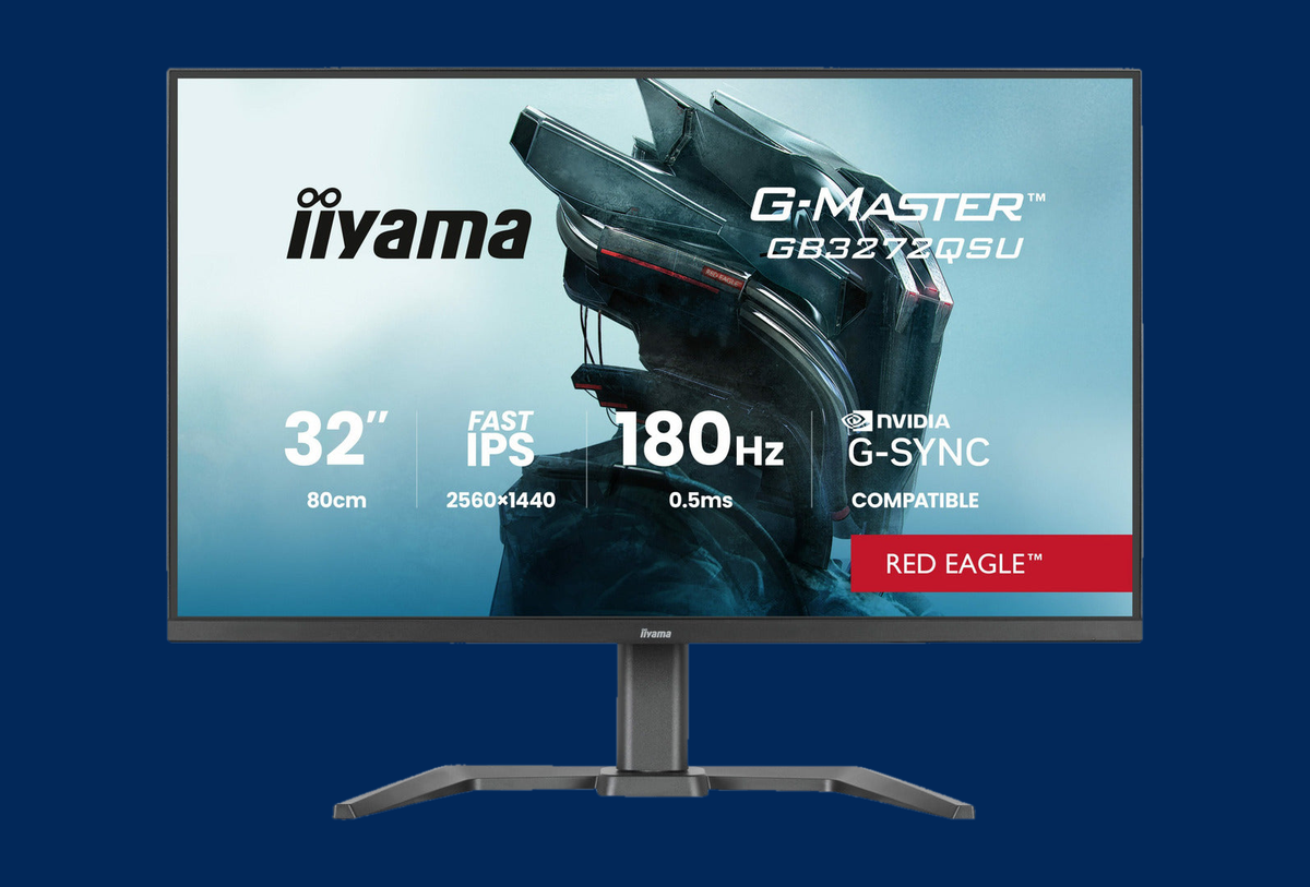 iiyama G-MASTER Red Eagle 31,5" Gaming-Monitor GB3272QSU-B1