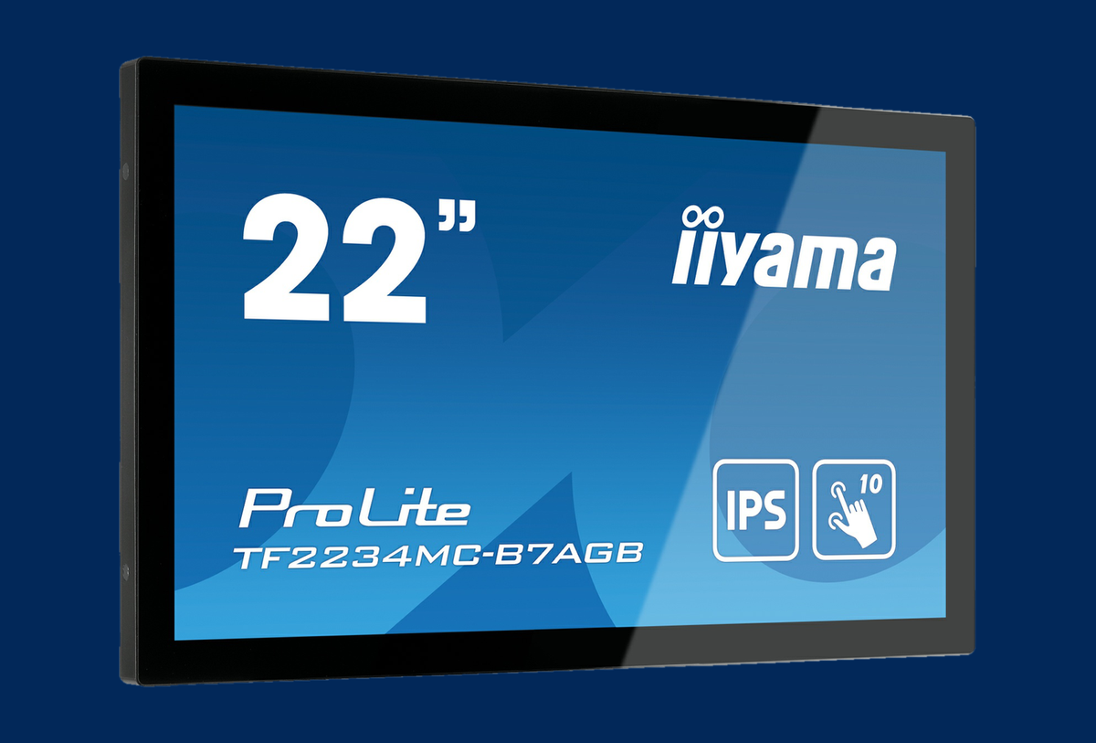 iiyama ProLite 21,5" Open-Frame-Touchmonitor Anti-Glare TF2234MC-B7AGB