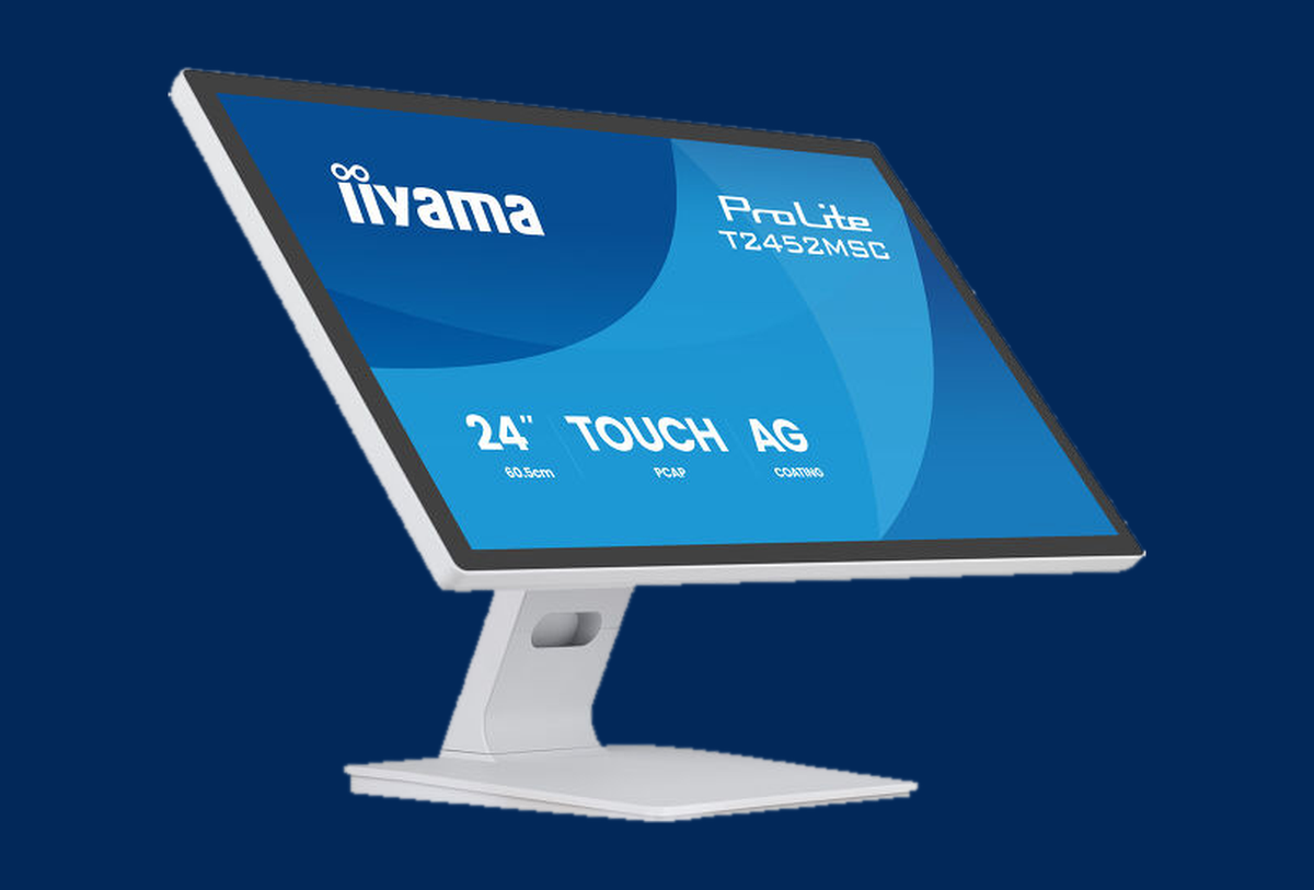 iiyama ProLite 24 Zoll Touchscreen-Monitor T2452MSC-W2AG