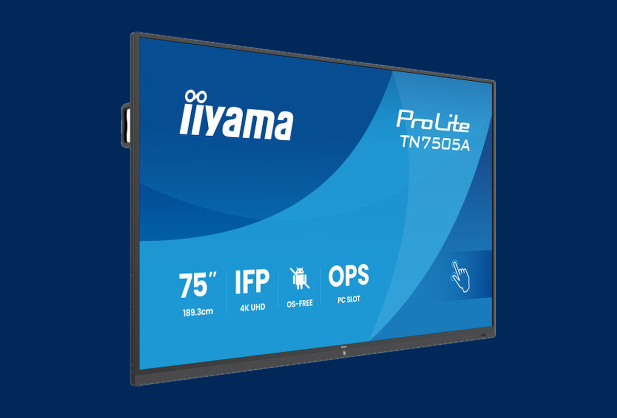 iiyama ProLite 74,52" Touchdisplay ohne Betriebssystem TN7505A-B1AG