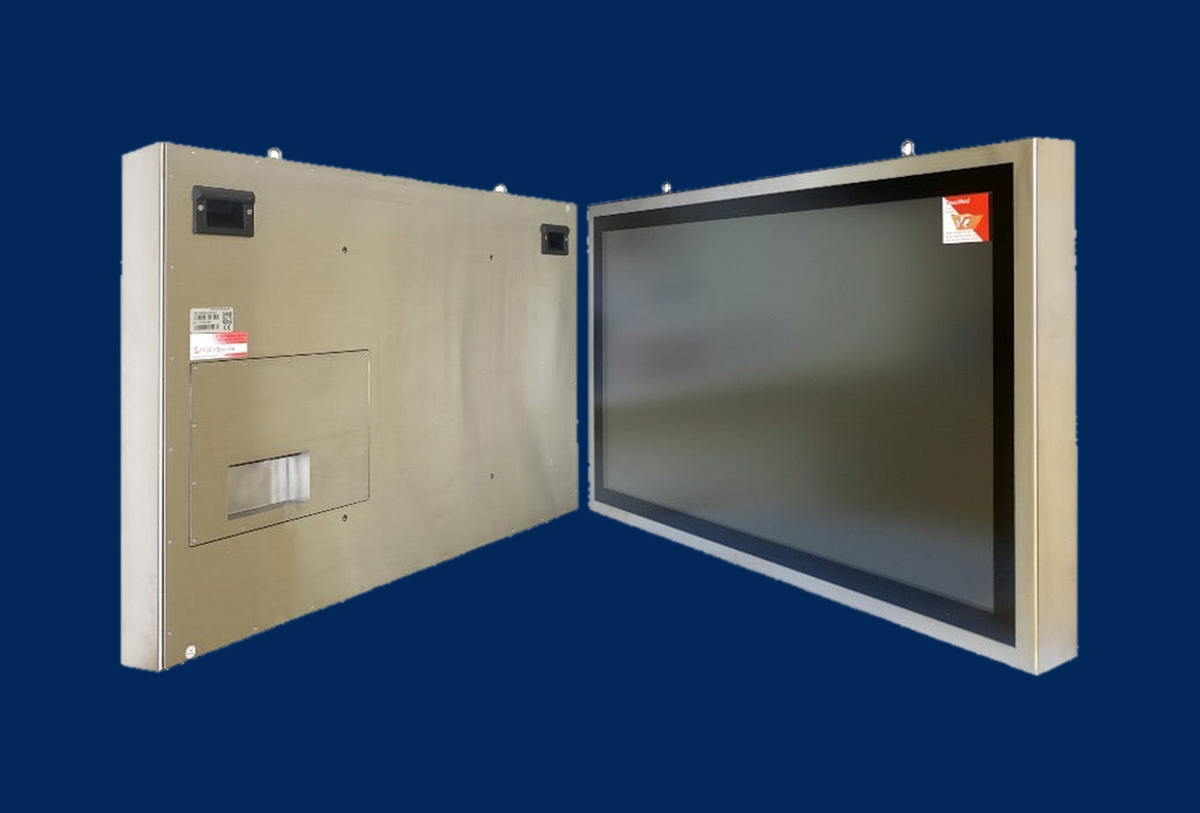 55" Industrie Monitor IP65 mit Touch V2A