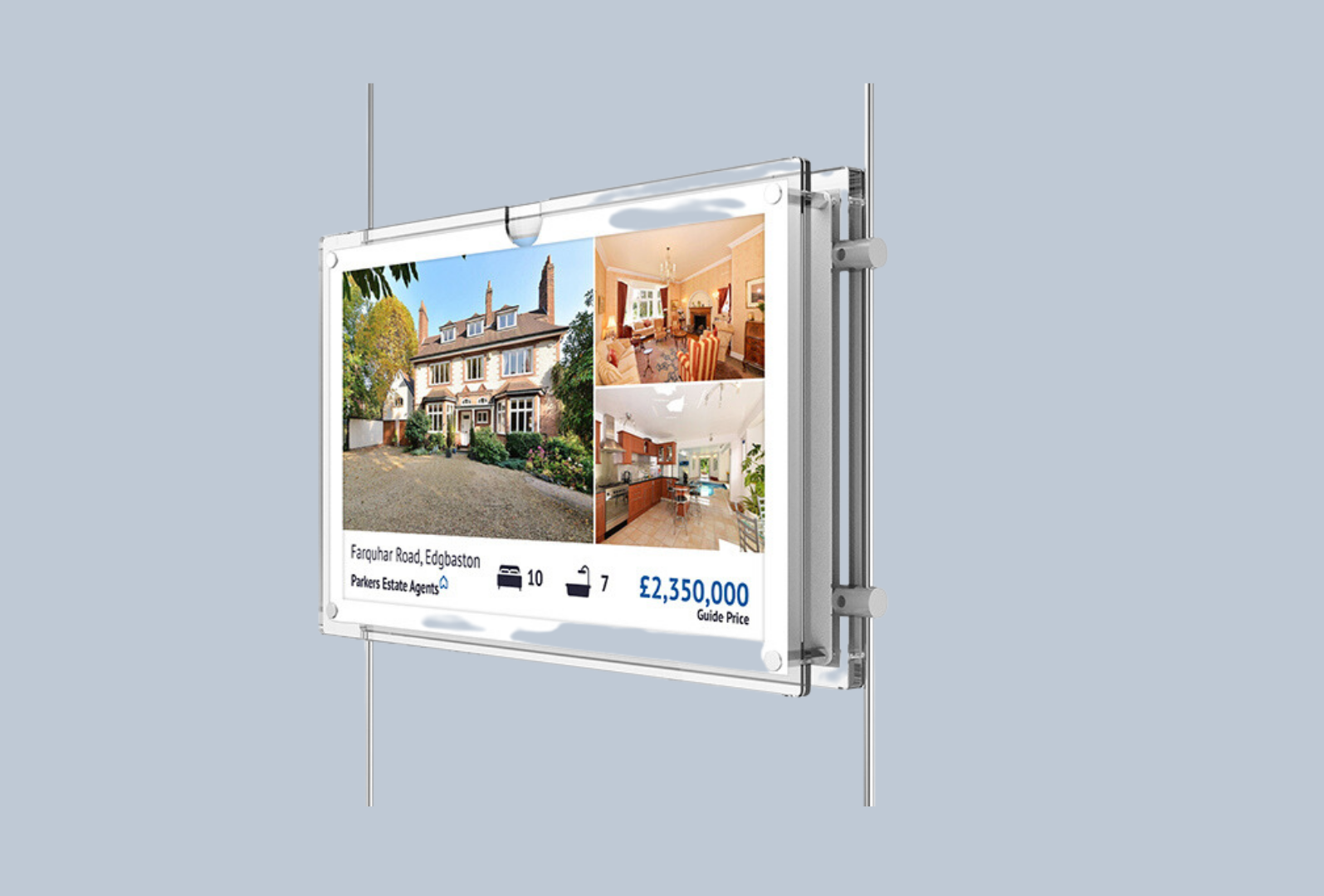 m.i.b Monitor Stab Schaufenster