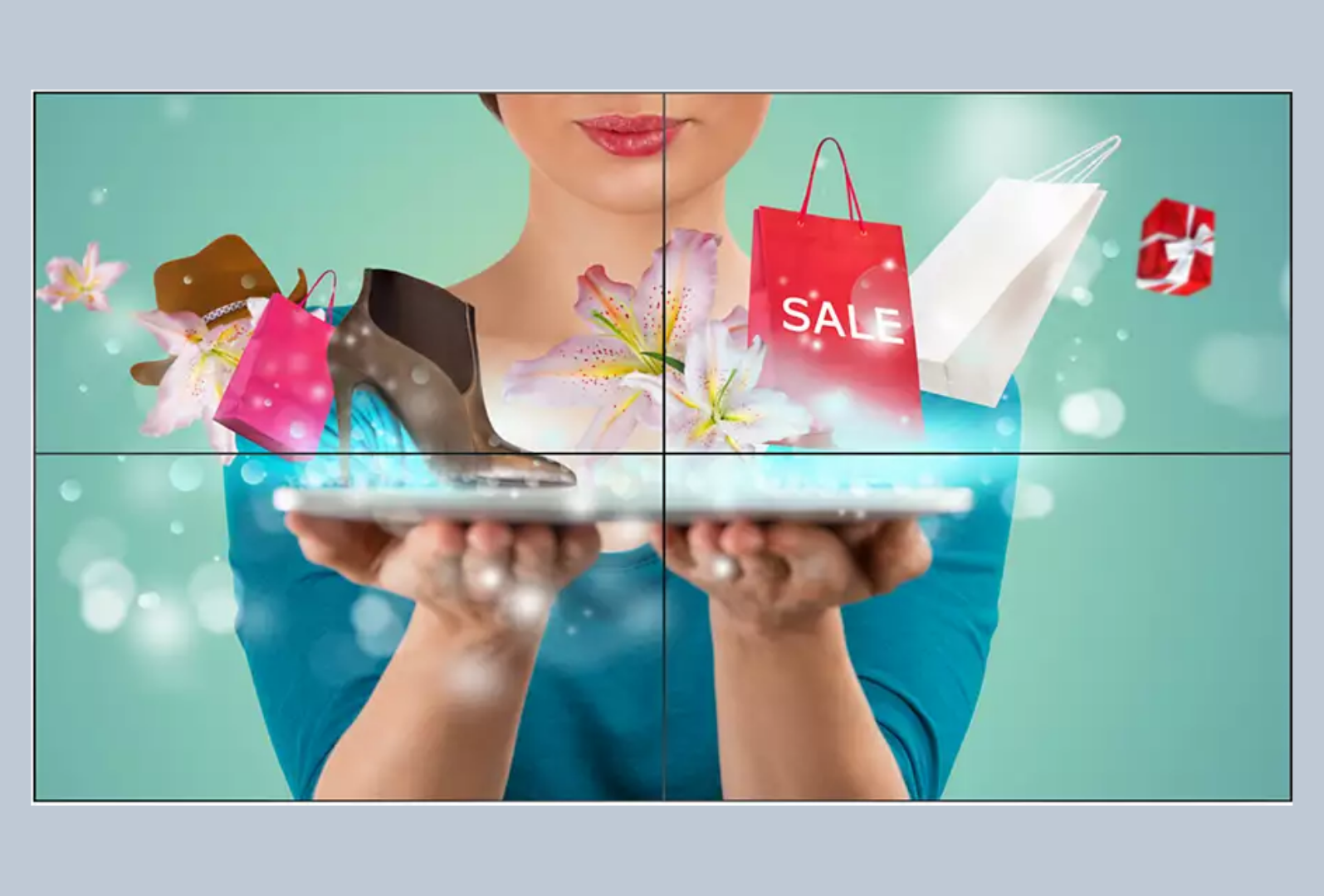 Philips LCD Videowall-Display