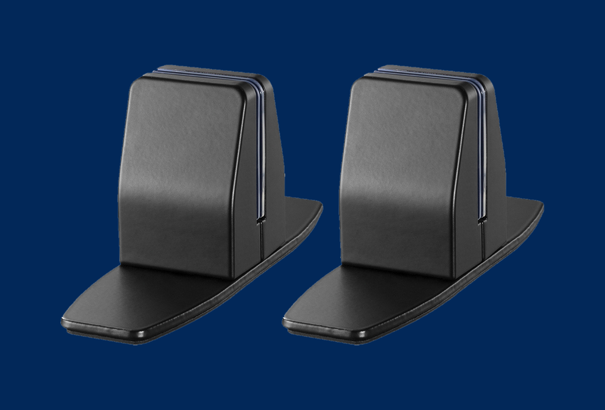 Neomounts Standfuß mit Klemme (2 Stk.) NS-CLMPSTANDBLACK