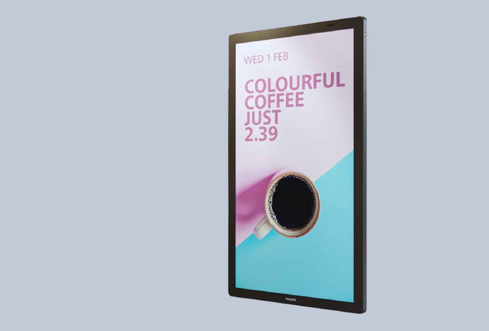 Philips 25BDL4150ITableaux Digitale Anzeigetafel ohne Strom