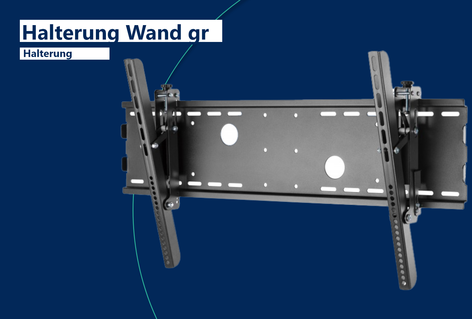 m.i.b Halterung Wand gr