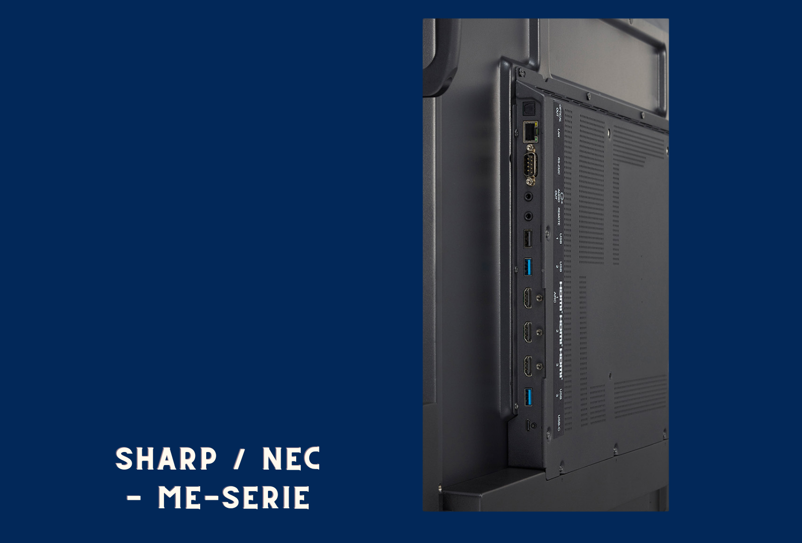 Sharp NEC MultiSync PN-ME652
