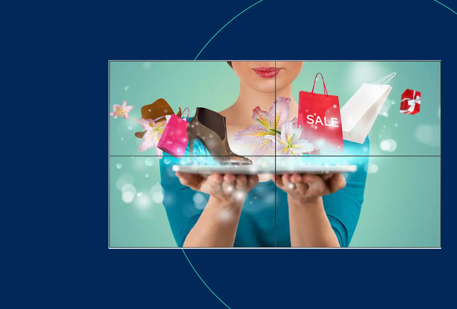 Philips LCD Videowall-Display