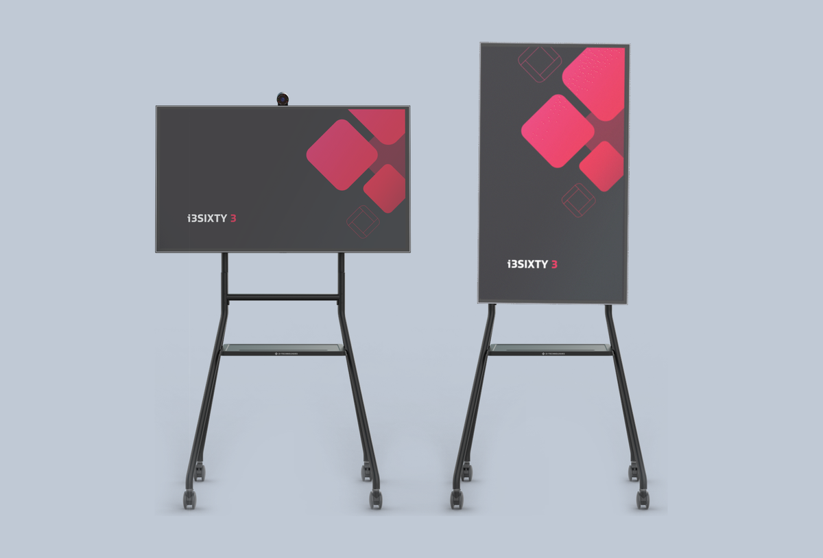 i3CONNECT i3SIXTY 3 digitales Flipchart (50"/65") – Ansicht 4