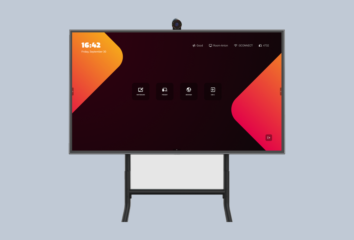 i3CONNECT i3SIXTY 3 digitales Flipchart (50"/65") – Ansicht 5