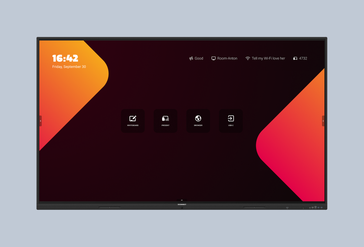 i3CONNECT Elm 2 interaktives Touch-Display (65" bis 86")