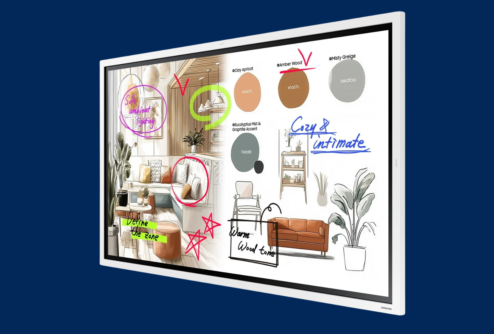 Samsung 138,7cm(55") Smart Signage Flip WM55FX