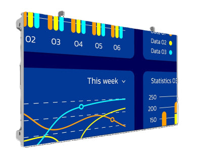 LED Wall 135" Philips (25 x LED Z Panel/Cabinet 6115-Serie 27BDL6115L)