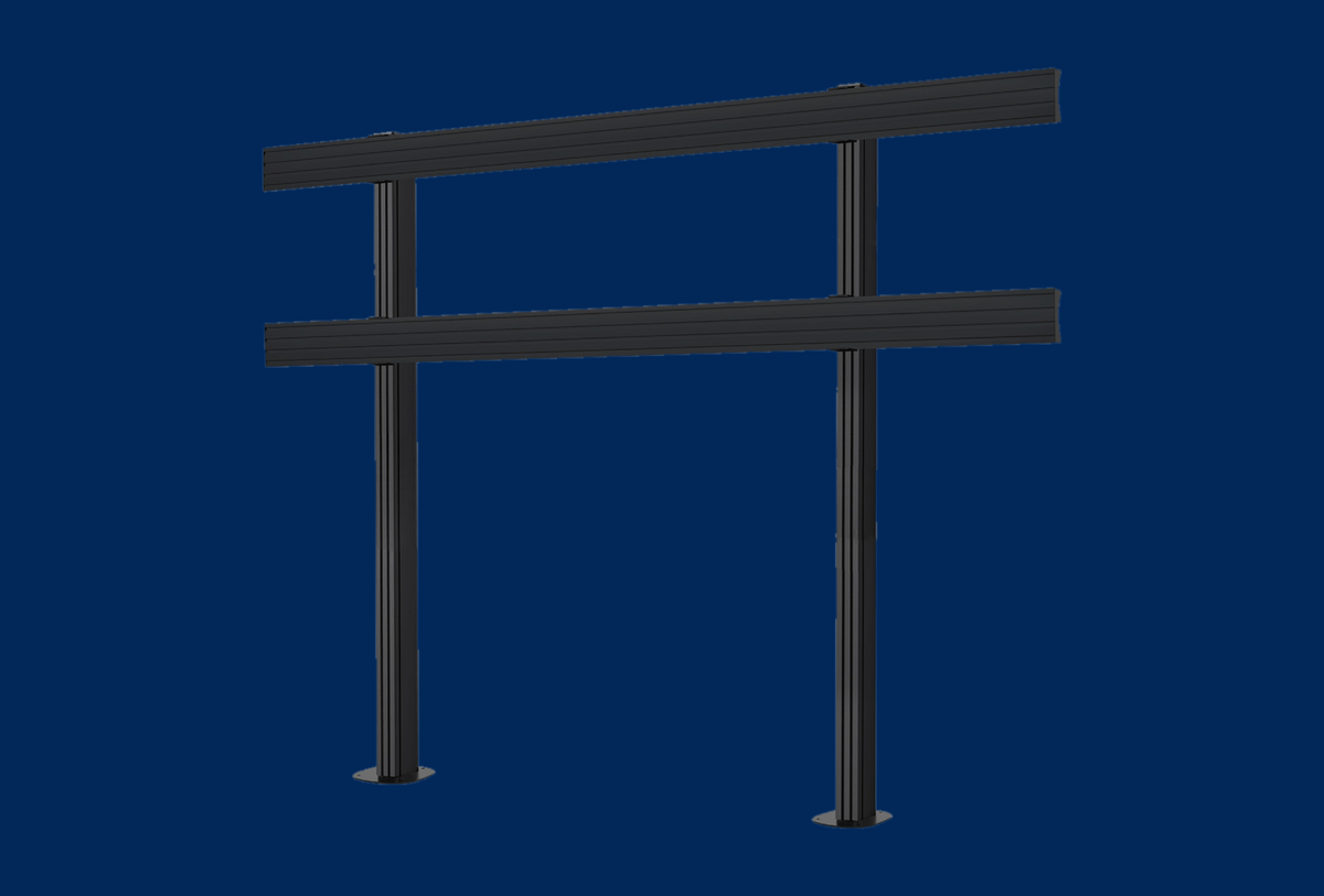 B-Tech Boden-Halterung für Absen Icon X 136" AIO-Display BT9372-ABSX136/B