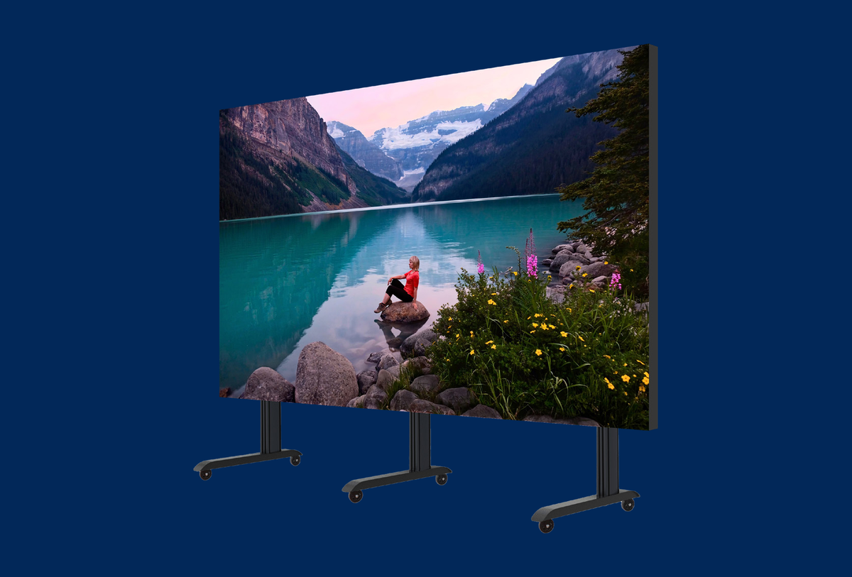 B-Tech Mobiler Standfuss fuer LG 163 Zoll All-in-One dvLED BT83LG163-M/BS
