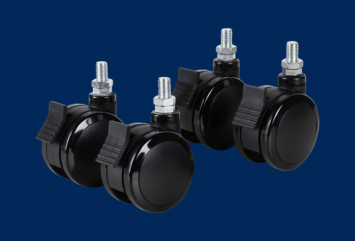 B-Tech Mode-AL Bremsrollen 3 Zoll 4er-Pack BTW075-4/B