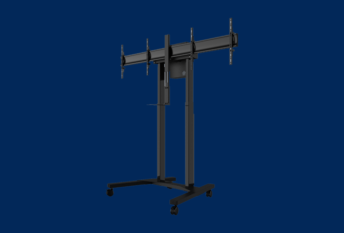 B-Tech Momentum E-Lift Duo XL Doppelbildschirm-Trolley motorisiert BT8556/B