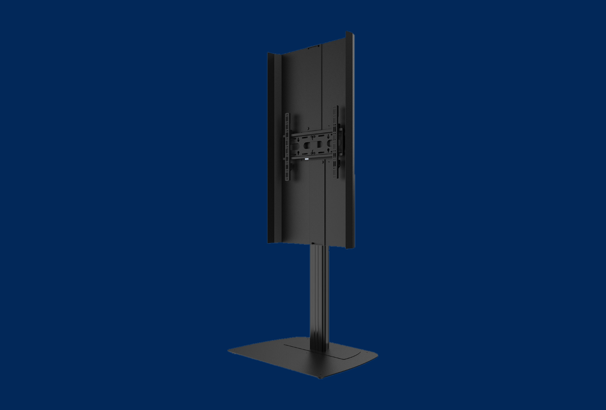 B-Tech Standfuß 55" mit Rückabdeckung, schwarz BT7003-55/B