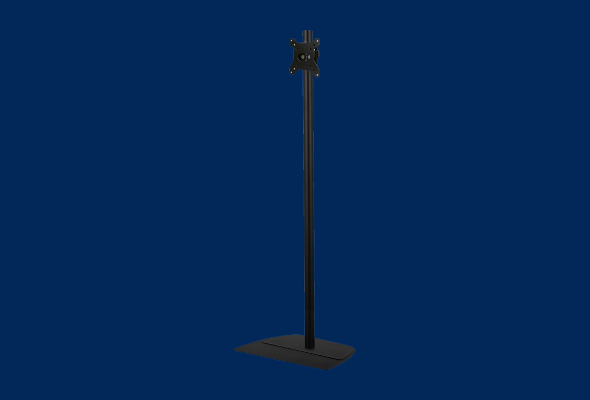 B-Tech Standfuß VESA 100 x 100 1.6m Ø50mm BT8570/BB