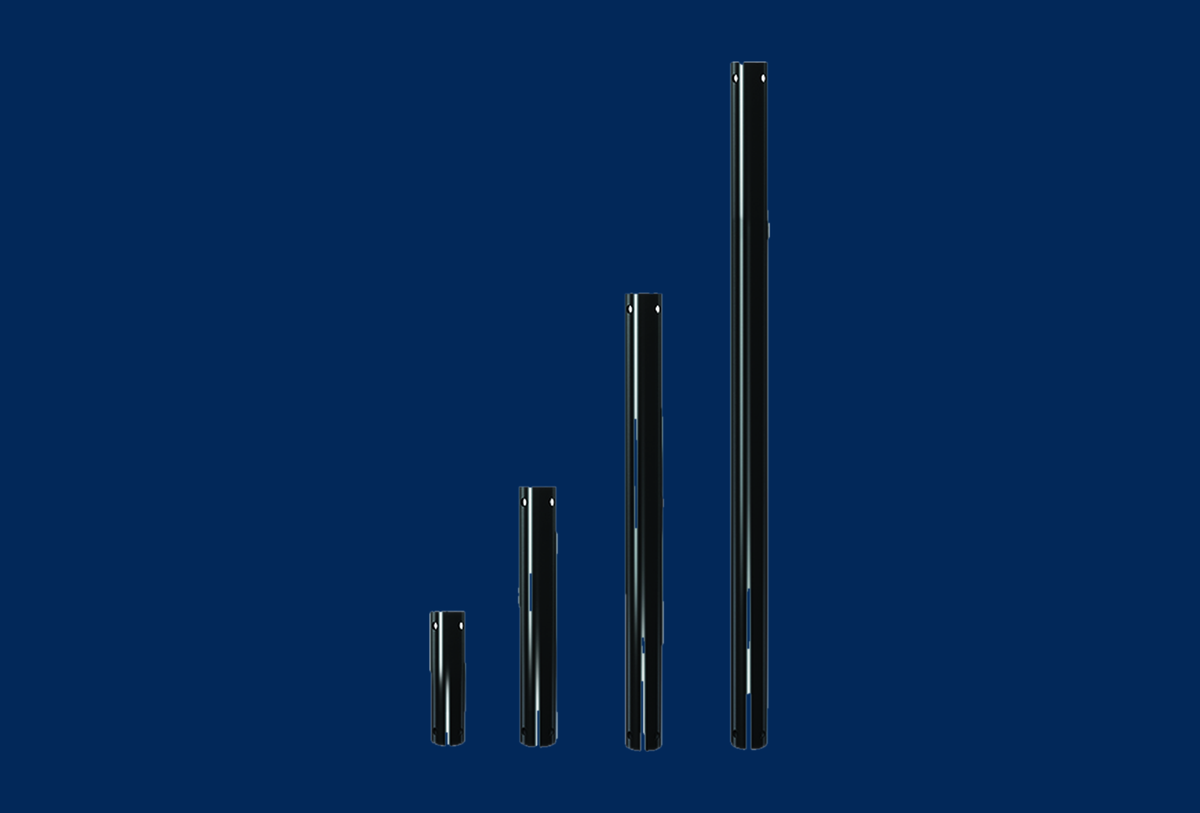 B-Tech System 2 Vertikal-Säule Ø50 mm 150 cm BT7850-150/B