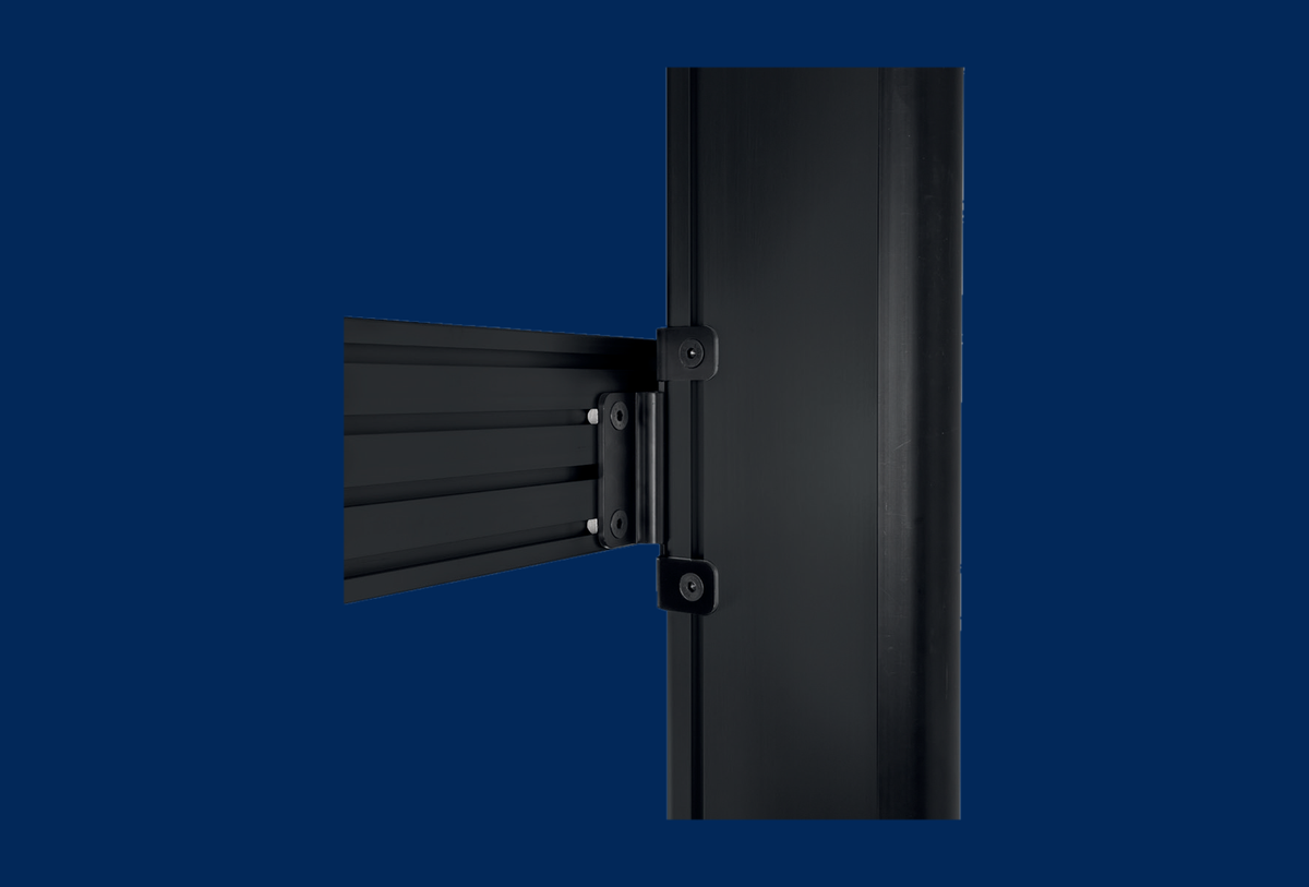B-Tech SystemX Verbindungskit Kreuz schwarz BT8380-JPK/B