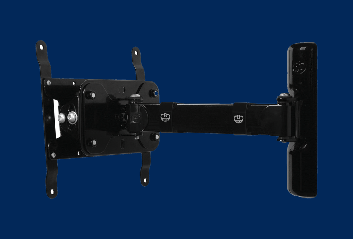 B-Tech Wandhalterung mit Gelenkarm bis 47" neigbar/schwenkbar BT7514/PB
