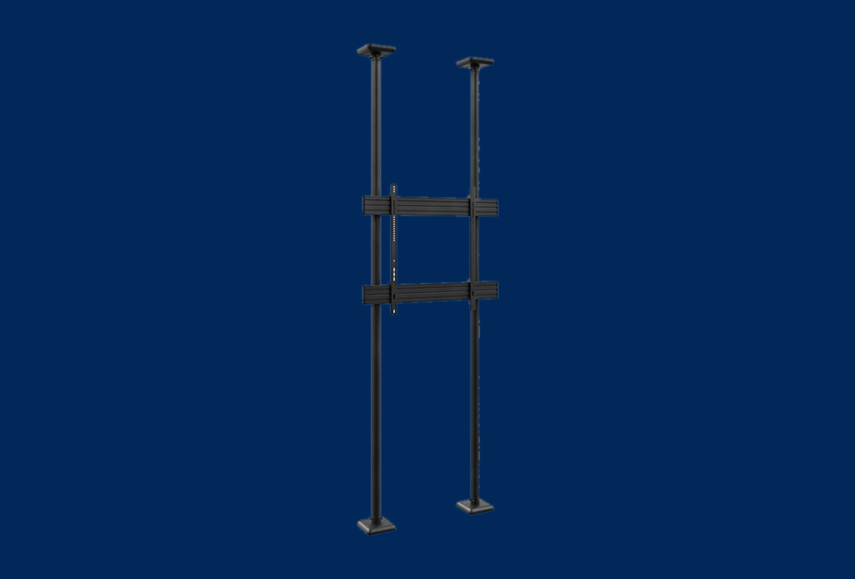 m.i.b Boden-Decken-Halterung 75–98 Zoll, bis 75 kg, VESA bis 900×800