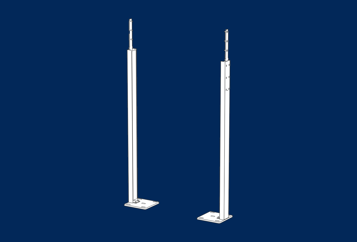 DynaScan Boden-Standfuß für DW551DR4-1 ISK551DR-P1050