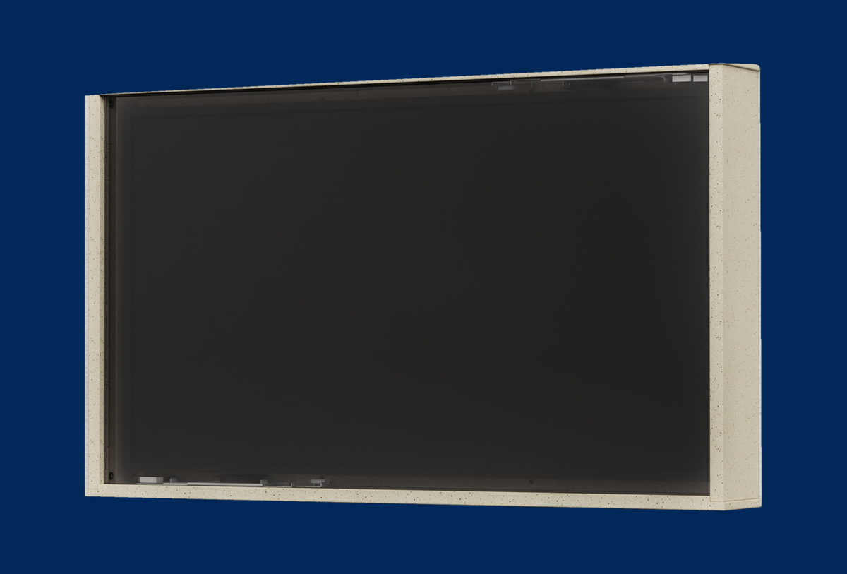 m.i.b Brandschutzgehaeuse F30 EI30 Querformat dunkel